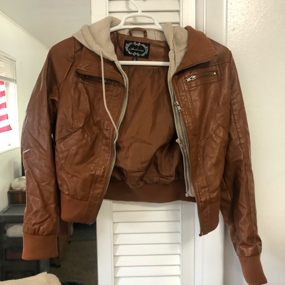 Leather jacket